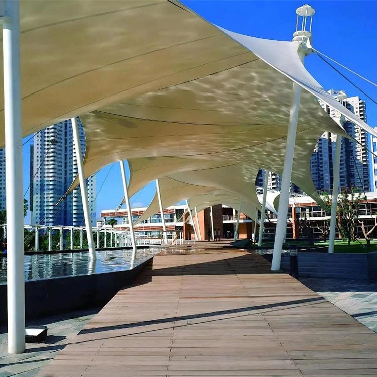 巴东县膜结构景观棚