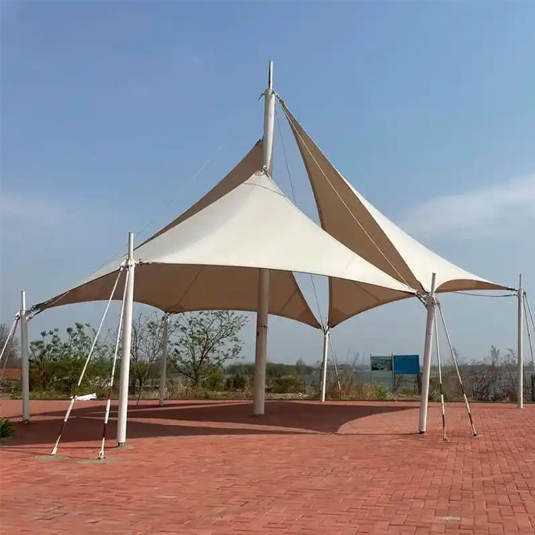 巴东县膜结构景观棚