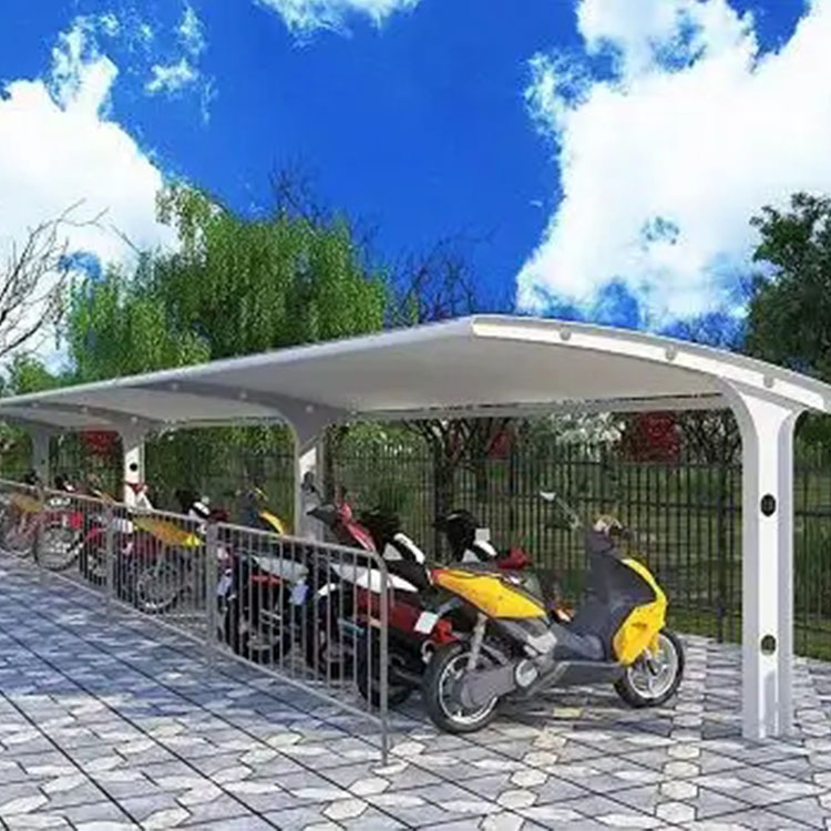 巴东县膜结构电动车棚